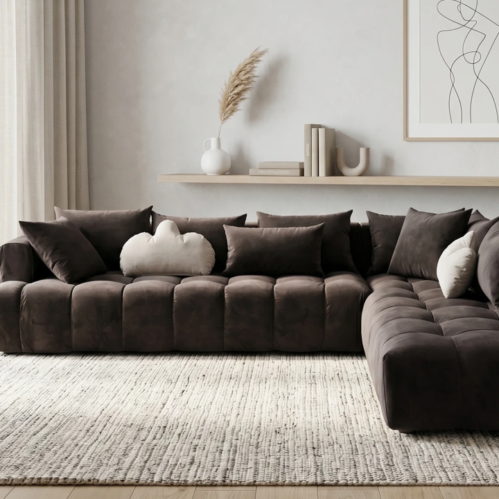 Καναπές Velo Bubble - Μοντέρνος Γωνιακός με Bubble Design | Custom Sofa