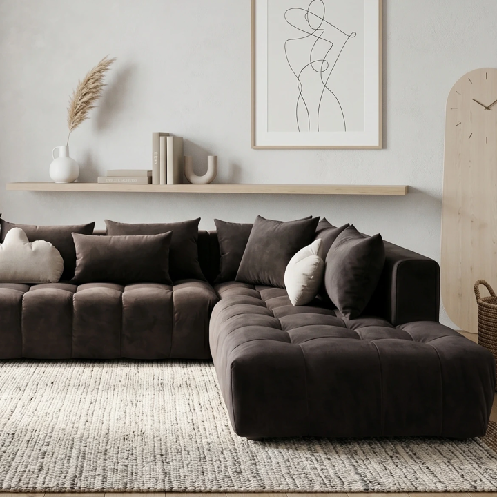 Καναπές Velo Bubble - Μοντέρνος Γωνιακός με Bubble Design | Custom Sofa