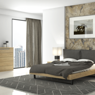 Κρεβατοκάμαρα Δρυς Ρουστίκ Ν200 | CustomSofa.gr