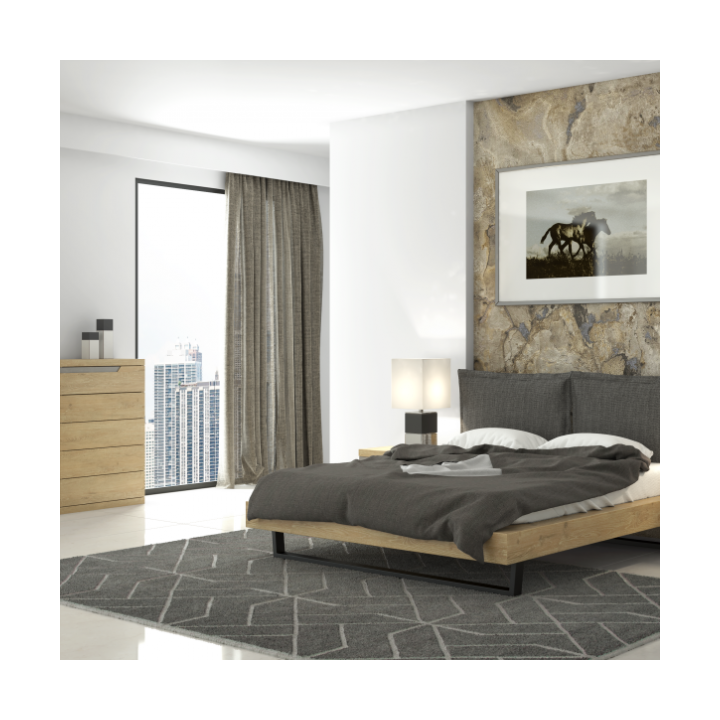 Κρεβατοκάμαρα Δρυς Ρουστίκ Ν200 | CustomSofa.gr
