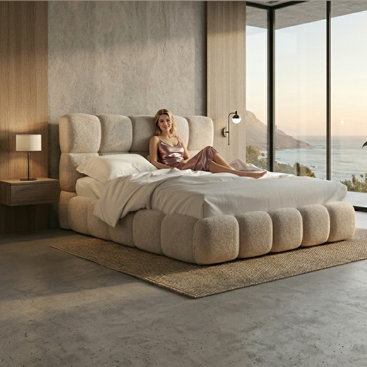 Κρεβάτι Bubble - Χειροποίητο Μπουκλέ | Custom Sofa Καλλιθέα