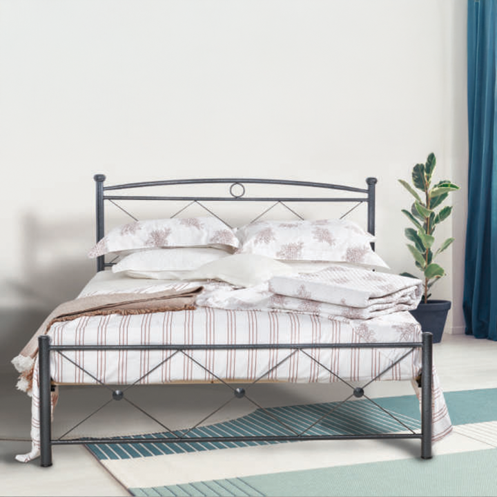 Μεταλλικό Κρεβάτι Ν12 - Χειροποίητη Ελληνική Κατασκευή